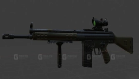 G3A3 - 《使命召唤》 G3A3 - Call to Arms 3D model