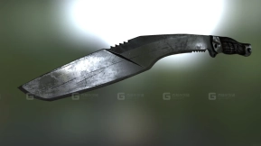 库克里砍刀 3D模型-95 - Kukri Machete 3D model-95