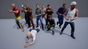 【UE】普通男性平民角色  Regular Male Civilian Character
