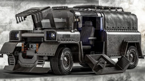 科幻赛博朋克SUV概念车-Sci-Fi Cyberpunk Suv Concept