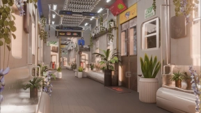 地铁花海工程文件学习于b站君怀老师 Subway Flower Sea Project File Learning From Bilibili Teacher Junhuai