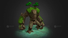 动画树人角色 - Ent animated character
