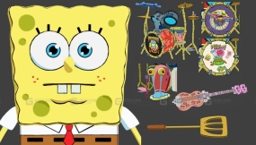 海绵宝宝堡垒之夜迷你包 SpongeBob SquarePants Fortnite Mini Pack