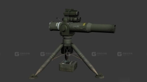 陶式反坦克导弹拖载车 Ats tow 3D model-12