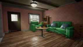 【UE】美式风格室内住宅  USA style Houses with Interior