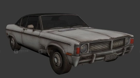 1970款Rambler Rebel - 1970 Rambler Rebel 3D model-45