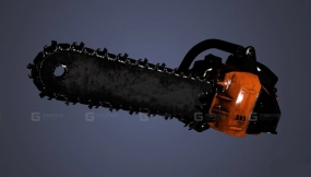 链锯（森林）3D模型-44 - Chainsaw (The Forest) 3D model-44