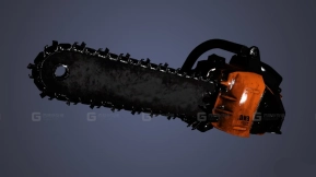 链锯（森林）3D模型-44 - Chainsaw (The Forest) 3D model-44