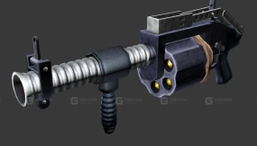 榴弹发射器3D模型-19 - Grenade Launcher 3D model-19