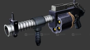 榴弹发射器3D模型-19 - Grenade Launcher 3D model-19