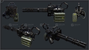【UE】加特林迷你枪  Gatling Minigun