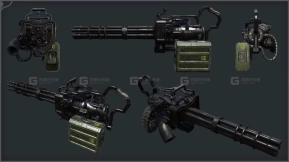 【UE】加特林迷你枪  Gatling Minigun