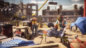POLYGON - 建筑素材包  POLYGON - Construction Pack