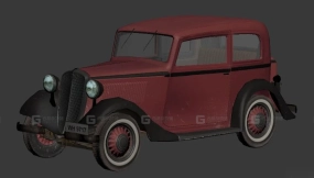 菲亚特508 - Fiat 508 3D model-56