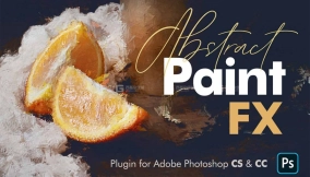【PS】绘画效果插件 Abstract Paint FX