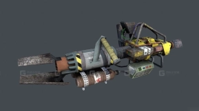 火箭发射器3D模型-53 - Rocket Launcher 3D model-53