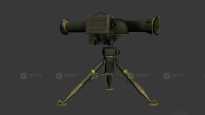 红箭8反坦克导弹 HJ-8 3D model-11