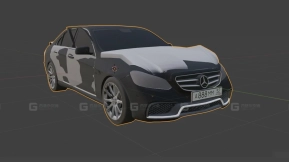 奔驰 - Mersedes 3D model-95