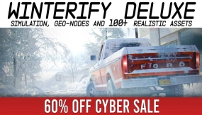 冬季自然环境资产包（含雪、霜、冰冻效果）  Winterify Deluxe
