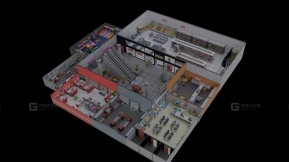 商场 游戏厅 服装店 超市 便利店 Shopping mall arcade clothing store supermarket convenience store