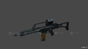 G36突击步枪 G36 3D model