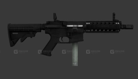 M4型9毫米-M4 9MM 3D model