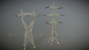 高压输电线路（300千伏及500千伏） - High Voltage Transmission Line (300KV and 500KV)