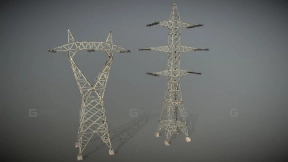 高压输电线路（300千伏及500千伏） - High Voltage Transmission Line (300KV and 500KV)