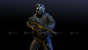 【UE】特种部队科幻士兵  Special forces ski-fi soldier