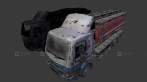 2008款雷诺Kerax汽油车 - 2008 Renault Kerax petrol 3D model-72