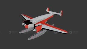 比奇C18 S双比奇水上飞机  Beechcraft C18 S Twin Beech Floatplane