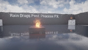 【UE】雨滴——适用于游戏玩法与过场动画的湿表面视觉特效  Rain Drops – Wet Surface VFX for Gameplay & Cutscenes