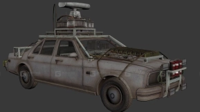 1982款雪佛兰Malibu Drone - 1982 Chevrolet Malibu Drone 3D model-38