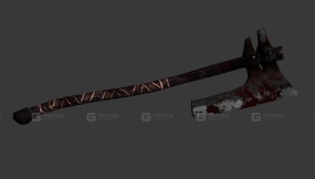 斧头 3D模型-28 - Axe 3D model-28
