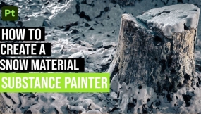 Substance 3D Painter 创建雪材质!