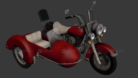 老爹摩托 - DadyBike 3D model-55