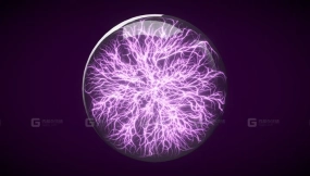 一个假等离子球 A fake plasma ball