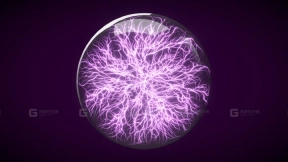 一个假等离子球 A fake plasma ball