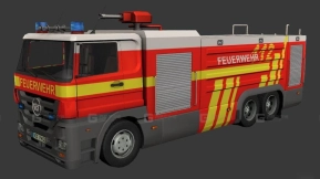 奔驰Actros - Mercedes-Benz Actros 3D model-269