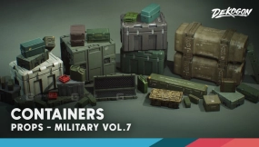 【UE】军事物资 - 第七卷 - 集装箱  Military Supplies - VOL.7 - Containers