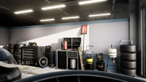 【UE】赛车维修区和车库  Racing Pit Lane and Garage
