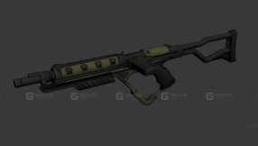 冲锋枪-Submachine gun 3D model-8