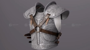 Substance 3D Painter ! 创建雕刻盔甲材质！