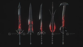 恶魔之刃套件 Demonic blade pack