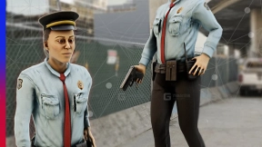 动画女警察-Woman Police Animated