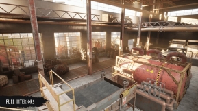 【UE】工业工厂 Industrial Factory (Factory Warehouse Industrial Factory Modular Factory)