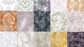 欧式复古宫廷洛可可风格地毯墙纸矢量图案背景印刷设计素材