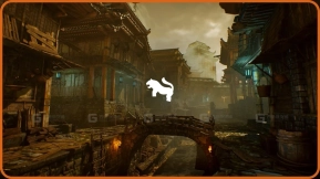 【UE】亚洲运河环境（亚洲运河环境 亚洲古桥 旧式3D）  Asian Canal Environment (Asian Canal Environment Asian Ancient Bridge Old 3D )