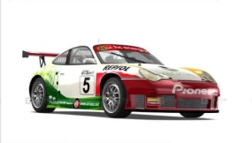 2005款保时捷911 GT3-RSR #5 - Porsche 2005 911 GT3-RSR #5 3D model-30