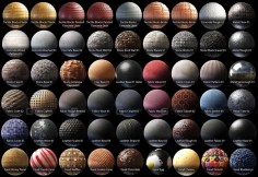99组PBR材质贴图库vol.1 99 Pbr Materials Vol.01